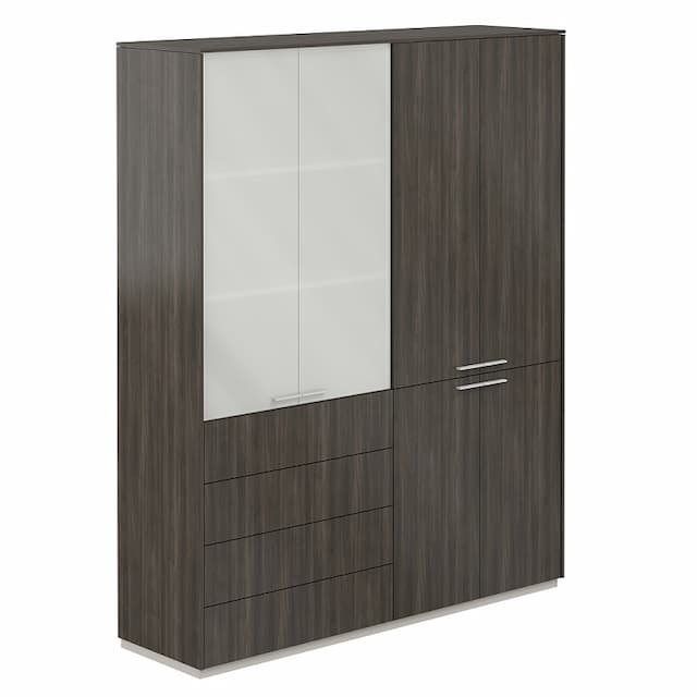 Шкаф высокий комбинированный Norden Атлас NZ-0301+NZ-0312.BT.BT